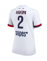 Paris Saint-Germain Achraf Hakimi #2 Bortedrakt Dame 2025-26 Korte ermer